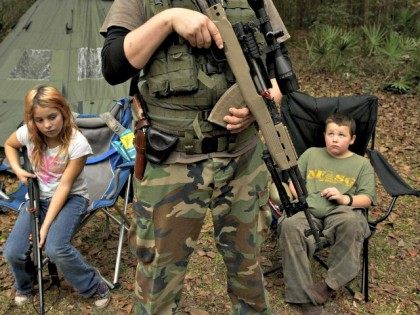Survivalist, guns, kids REUTERSBrian Blanco