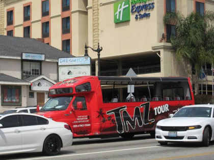 TMZ tour bus (Fraser McDonald / Facebook)