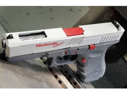 Custom Machine Shop Turns Glock Handgun into Nintendo ‘Duck Hunt’ Pistol