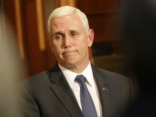 FILE - In this Wednesday, March 2, 2016, file photo, Indiana Gov. Mike Pence speaks at a news conference at the Statehouse in Indianapolis, on the decision of Carrier to move jobs out of Indiana to Mexico. Promising to tear up trade deals and tax imports, Republican presidential candidate Donald …
