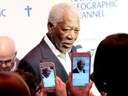 Morgan Freeman attends National Geographic "The Story Of God" With Morgan Freeman World Premiere at Jazz at Lincoln Center on March 21, 2016 in New York City.