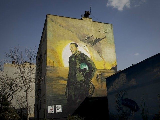 iranian pilot mural