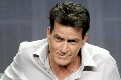 Actor Charlie Sheen from the FX show "Anger Management" takes part in a panel discussion at the FX Networks session of the 2012 Television Critics Association Summer Press Tour in Beverly Hills, California, July 28, 2012. REUTERS/Gus Ruelas (UNITED STATES - Tags: ENTERTAINMENT) - RTR35I37