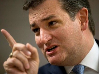 Republican presidential candidate, Sen. Ted Cruz, R-Texas, speaks to Jewish community lead