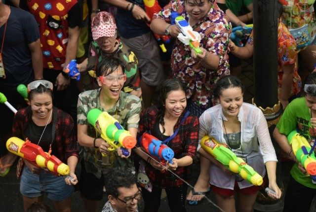 Thailand's new year festival Songkran is known as one of the world's biggest water fights,