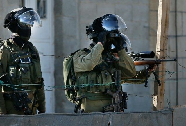 Israeli forces had minor clashes with Palestinians near al-Manara Square in central Ramall