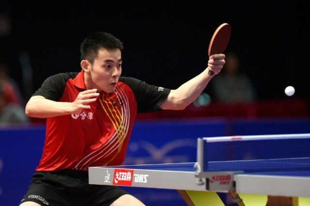 Chen Chien-An, pictured here at the Olympic qualifiers in Hong Kong on April 16, 2016, was