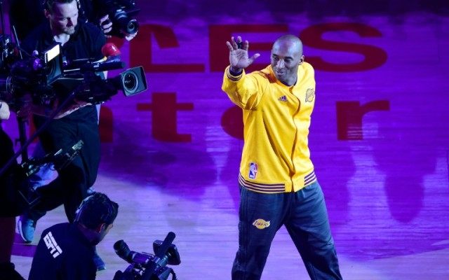 On a night of searing emotion at a packed Staples Center, Kobe Bryant signed off with a ma