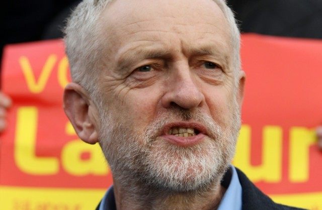 British opposition Labour Party leader Jeremy Corbyn, who voted against EU membership in a