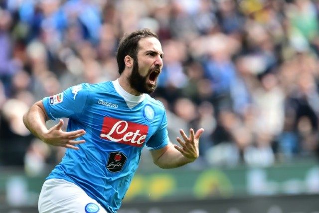 A four-match ban imposed on Napoli's Gonzalo Higuain was reduced to three on appeal