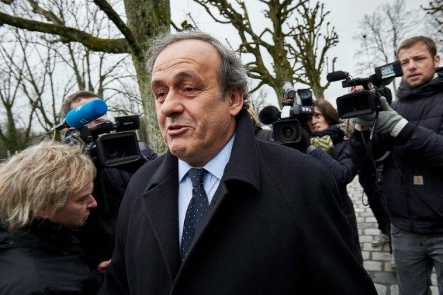 Michel Platini is the suspended head of European football confederation UEFA