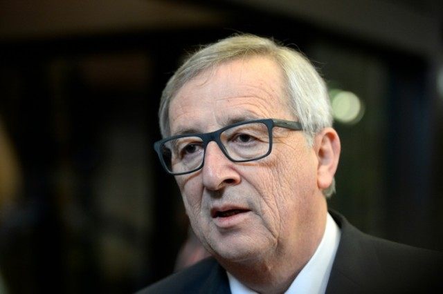 EU Commission President Jean-Claude Juncker has said dialogue is the only way to tackle th