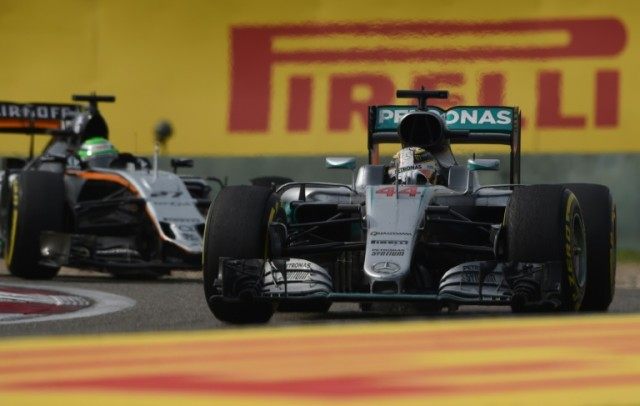 After starting last on the grid, Mercedes driver Lewis Hamilton came seventh in the Chines