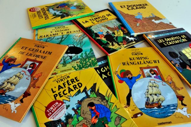 Tintin works by the Belgian artist Herge are becoming increasingly popular with collectors