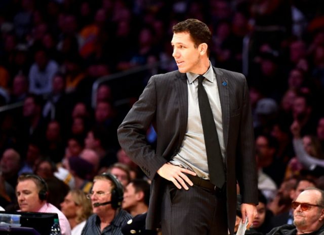 Luke Walton served as the interim coach for Golden State at the start of the season and le