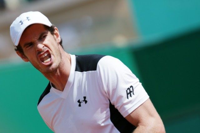 Britain's Andy Murray beat Milos Raonic of Canada 6-2, 6-0 in the quarter-finals of the Mo