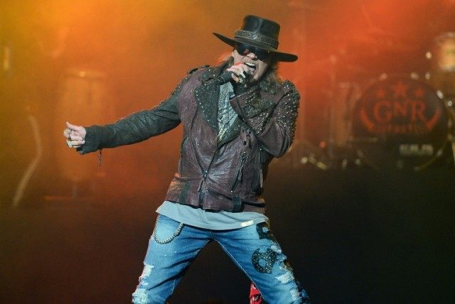 Axl Rose joins Australian rock band AC/DC as their new singer