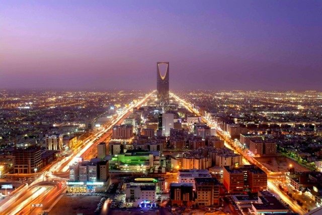 The Saudi capital Riyadh is a desert city with a population of 5.7 million people