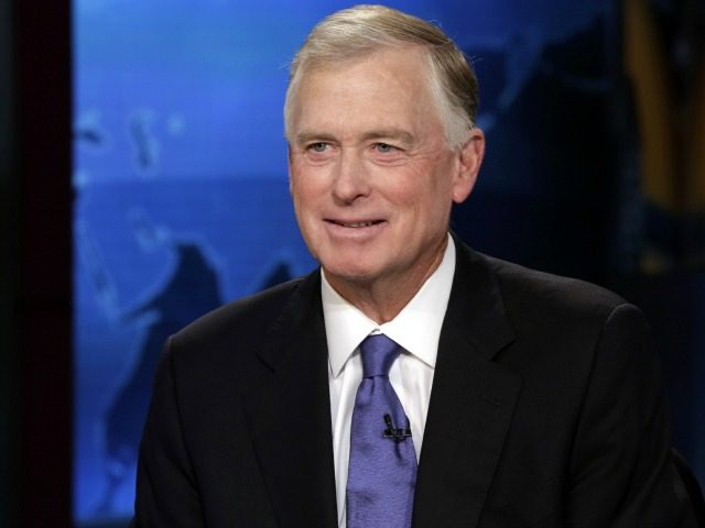 Former Vice President Dan Quayle is interviewed by Maria Bartiromo during her "Openin