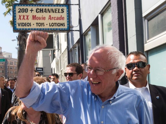 Bernie Sanders XXX (Josh Edelson / AFP / Getty)