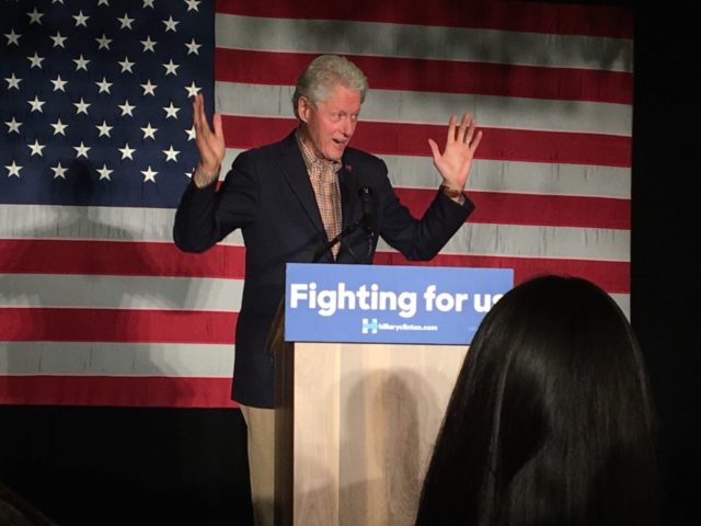 Bill Clinton (Daniel Nussbaum / Breitbart News)