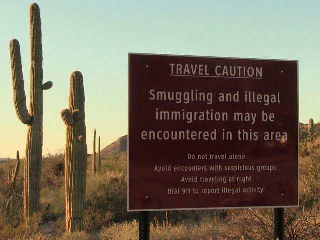 Border Sign in Arizona