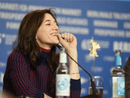 French actress Charlotte Gainsbourg addresses a press conference of the film 'Every Thing Will Be Fine' by German director Wim Wenders at the 65th Berlin International Film Festival Berlinale in Berlin, on February 10, 2015.
