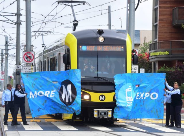 Expo Line (Frederic J. Brown / AFP / Getty)