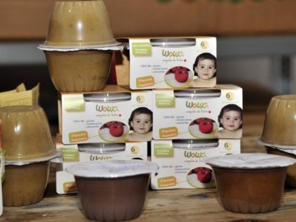 Wawa quinoa and amaranth based baby food products in La Paz, on June 12, 2013.