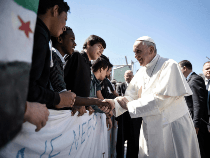 Pope Francis Meets Migrants