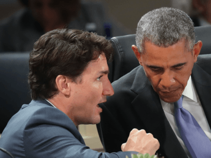 Trudeau Obama