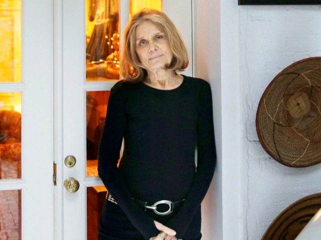 In this Oct. 19, 2015, file photo, Gloria Steinem poses for a picture at her home in New Y