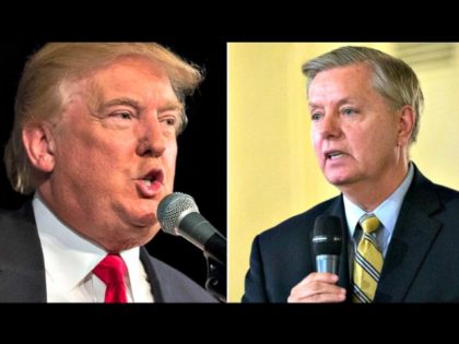 Trump and Graham AP