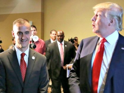 Trump and Lewandowski Charlie NeibergallAP