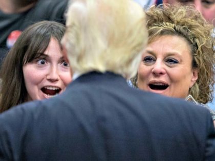 Trump with Women AP