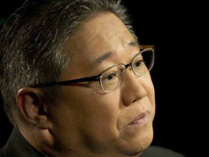 Kenneth Bae, a U.S. citizen who was detained in North Korea for two years, talks during an interview, Monday, May 2, 2016, in New York. Bae tells his story in a new book, "Not Forgotten: The True Story of My Imprisonment in North Korea." He says his detention began when …