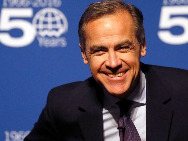 overnor of the Bank of England Mark Carney delivers a speech at the annual Peston Lecture at Queen Mary University on January 19, 2016, in London, United Kingdom.
