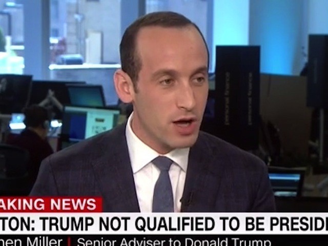 Trump Adviser Stephen Miller: Attacks on Hillary Will Get More ...