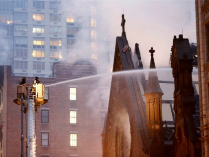 Fears of Intentional Attack Surround Manhattan Cathedral Fire