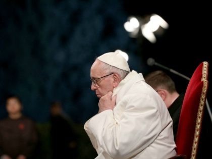 Pope Francis 2016 in Vatican City, Vatican.