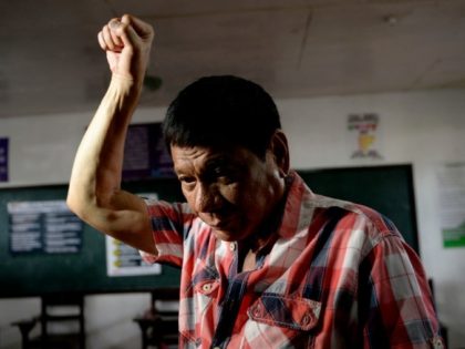 Presidential frontrunner and Davao City Mayor Rodrigo Duterte hypnotised millions with his