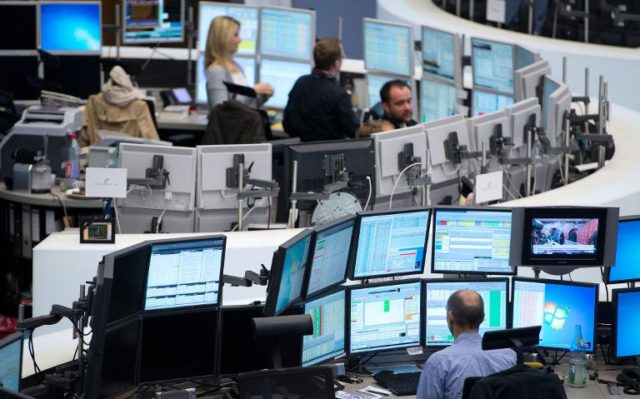 Germany's DAX 30 ended the day up 0.8 percent, while France's CAC 40 rose 0.3 percent