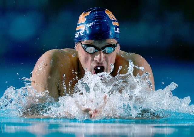 Ryan Lochte wins the 200-meter individual medley title in 1min 58.97 at the US Pro Swim Se