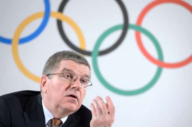 IOC president Thomas Bach said there would be "zero tolerance" against athletes found to