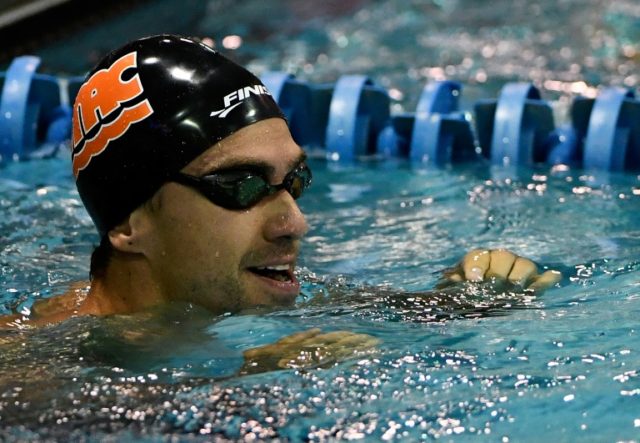 Anthony Ervin won the men's 50-meter freestyle in 21.98 seconds at the US Pro Swim Series