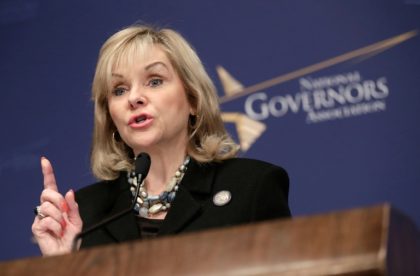 Oklahoma Governor Mary Fallin, known for her anti-abortion views, has been mentioned as a