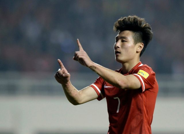 Chinese international Wu Lei scored an injury-time winner against FC Tokyo to put Sven-Gor
