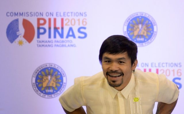 Manny Pacquiao was this month elected to his nation's Senate and harbours dreams of becomi