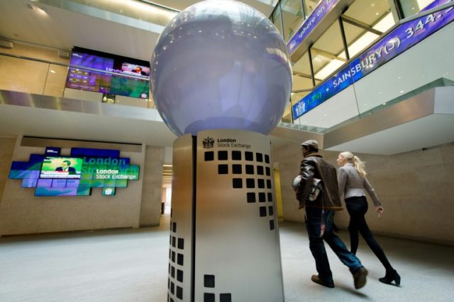 Around 1115 GMT, the London stock market was up 0.6 percent