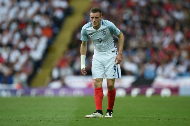 England's striker Jamie Vardy scored 24 goals from a central role to fire Leicester to Pre